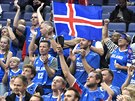 Fanouci islandských basketbalist bhem EuroBasketu 2017