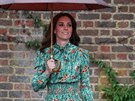 Vévodkyn Kate v Bílé zahrad u Kensingtonského paláce, která byla zízena na...