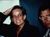 Princezna Diana s princem Charlesem v televizním dokumentu Diana  sedm dn,...