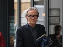 Bill Nighy pi natáení pokraování Lásky nebeské (4. bezna 2017)