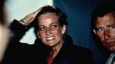 Princezna Diana s princem Charlesem v televizním dokumentu Diana � sedm dn�,...