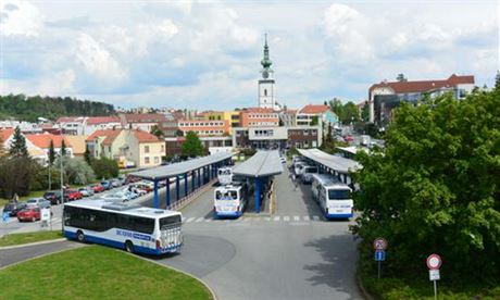 Autobusové nádraí v Tebíi