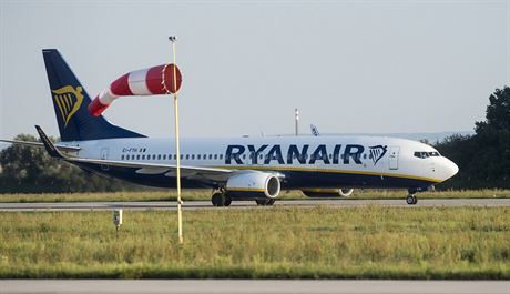 Letadlo irské spolenosti Ryanair