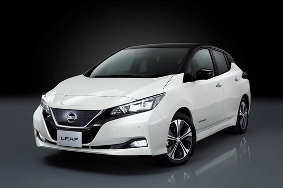 Nová generace elektromobilu Nissan Leaf. Ilustraní foto
