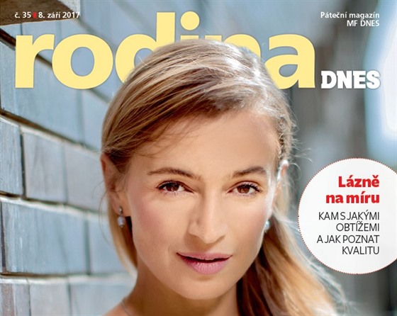 Titulka magazínu Rodina DNES