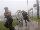 Hurikán Irma dorazil do Portorika. (7. 9. 2017)