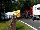 Tragick dopravn nehoda u Drmoulu na Chebsku.