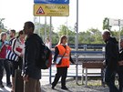 Kvli vluce hlavnho vlakovho ndra v Brn museli cestujc na provizorn...