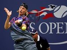 Kanaan Denis Shapovalov bhem osmifinále US Open.