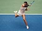 Maria arapovová bhem osmifinále US Open