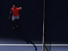 TRIUMF. Rafael Nadal slaví výhru v osmifinále US Open nad Alexandrem...