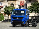 Představení nového nákladního auta Avia v Přelouči (5. 9. 2017)