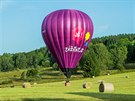 Dva balony odstartovaly z Doln Vltavice a dosedly za Kyselovem pobl hranic s...