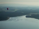 Dva balony odstartovaly z Doln Vltavice a dosedly za Kyselovem pobl hranic s...