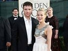 Reese Witherspoonová a její manel Ryan Phillippe - 63. udílení cen Zlatý...