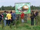 Exkurze na Sergejov hlemýdí farm nedaleko Moskvy.