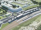 Takto by měl vypadat nový centrální dopravní terminál v Jihlavě. Opomíjená...