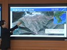 Seizmologické sluby v Jiní Koreji zaznamenaly záchvvy zem