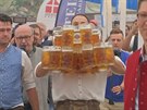 Nmecký íník naservíroval rekordních 29 pllitr piva