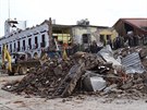 Noní zemtesení poniilo vtinu budov ve mst Juchitán v mexickém stát...