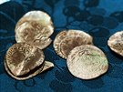 Mezi nalezenmi mincemi u Roudnice jsou teba stbrn groe.