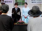 Kei Komuro a japonská princezna Mako oficiáln oznámili své zasnoubení (Tokio,...