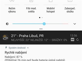 Uivatelsk prosted Samsungu Galaxy Note 8