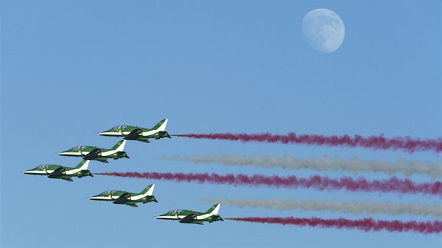 Saudskoarabsk aerobatick skupina Saudi Hawks