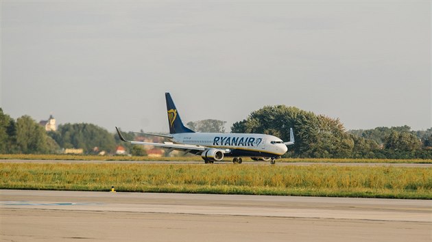 Ryanair poprv v Pardubicch.