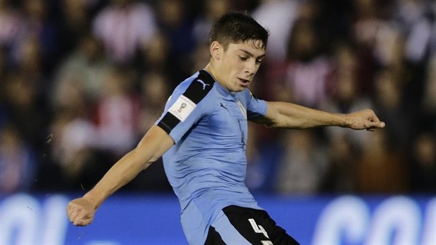 Uruguaysk fotbalista Federico Valverde