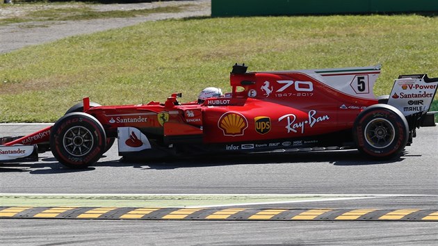 Sebastian Vettel ve Velk cen Itlie