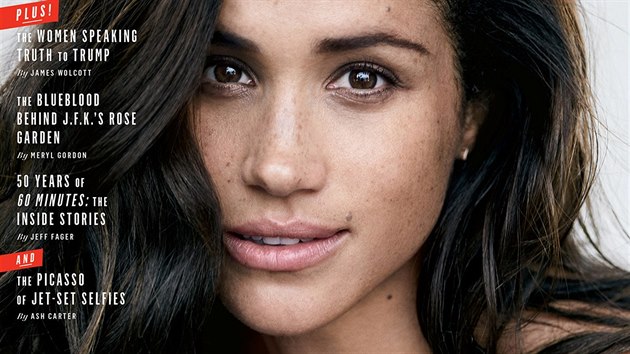 Meghan Markle na oblce jnovho vydn magaznu Vanity Fair (2017)