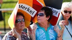 Pedvolební mítink Angely Merkelové v Bitterfeldu (29. srpna 2017)