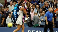 PORAENA. Garbin Muguruzaová opoutí centrální kurt na US Open po poráce v...