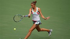 K MÍI DALEKO. Karolína Plíková v zápase US Open s íankou ang uaj.