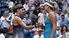 Lucie afáová na loském US Open.