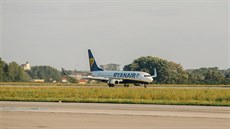 Ryanair poprvé v Pardubicích.