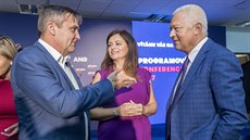 Hnutí ANO p�edstavilo sv�j program pro sn�movní volby. (3. zá�í 2017)