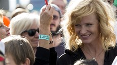 Anna Geislerová startovala na charitativní trati jako jedna z prvních.