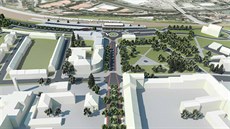 Takto by měl vypadat nový centrální dopravní terminál v Jihlavě. Opomíjená...