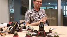 Jan Mittner je rád, že se o dronovém závodění více mluví. On sám říká, že se...