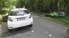 Silně opilý řidič přejel na Přerovsku na rovném úseku silnice do protisměru a...