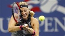 Češka Petra Kvitová bojuje o semifinále US Open s domácí Venus Williamsovou.
