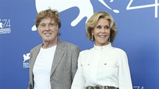 Robert Redford a Jane Fondová (Benátky, 1. záí 2017)