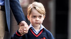 Princ George coby kolák (Londýn, 7. záí 2017)