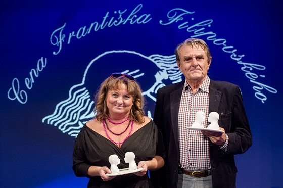 Martina Hudečková a Jiří Plachý získali 16. září v Přelouči na Pardubicku Cenu...