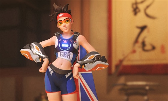 Tracer z Overwatche Tracer z Overwatche