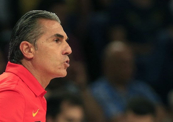 Italský trenér španělských basketbalistů Sergio Scariolo