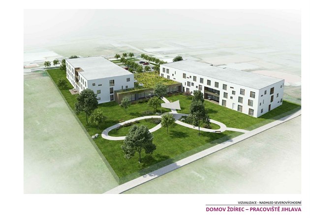 Plánovaná budova komunitního centra bude sousedit s jihlavskou nemocnicí a...