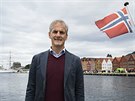 Vdce norské Dlnické strany Jonas Gahr Störe (8. záí 2017)